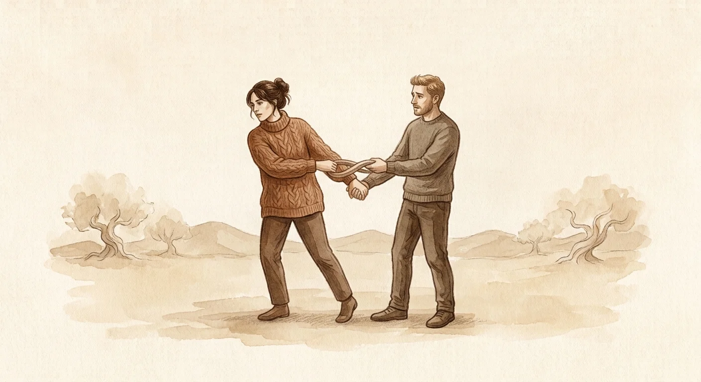 Dependencia emocional — ilustración del artículo sobre dificultades psicológicas